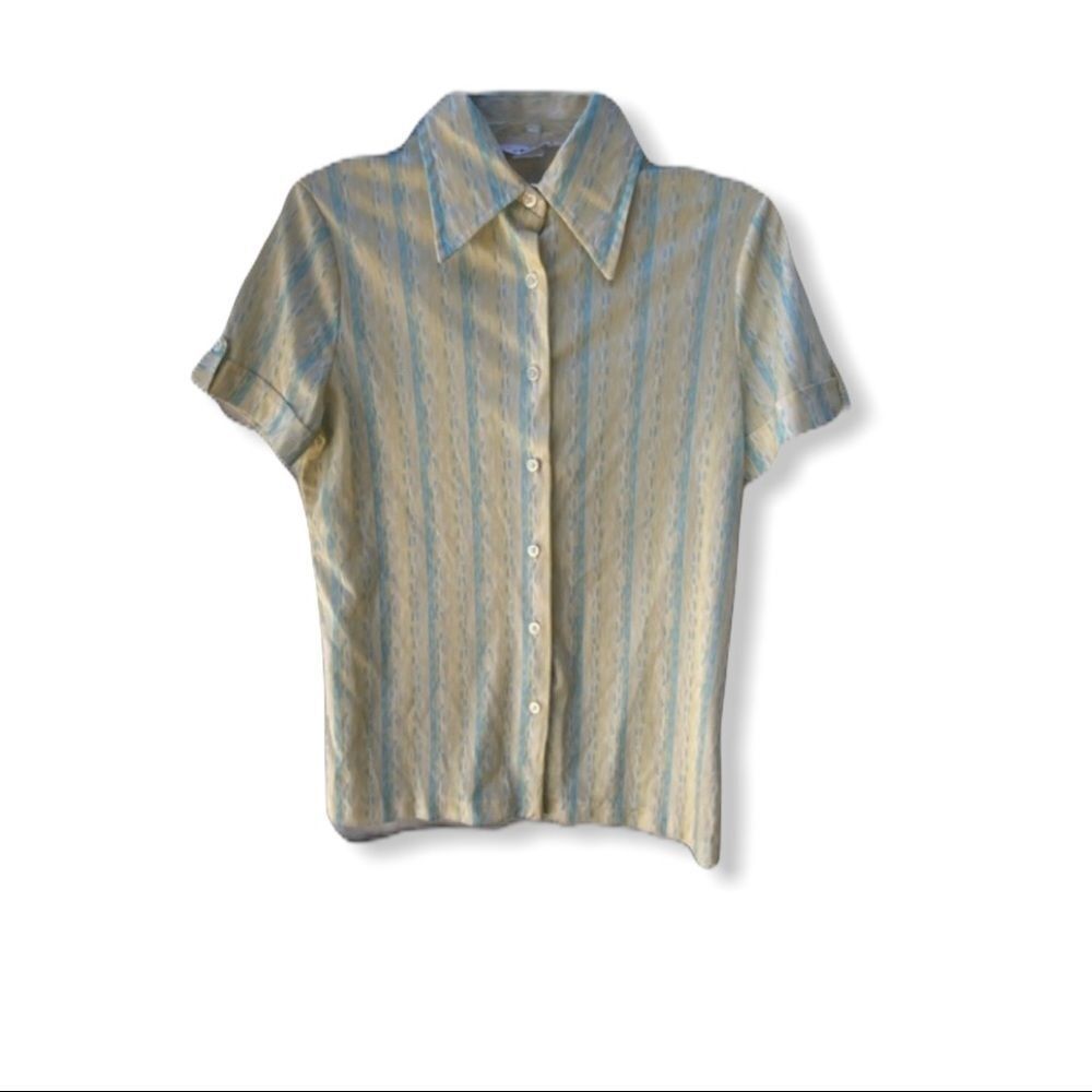Vintage Devon Polyester Blouse - Picture 9 of 9